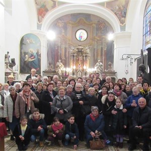 Velikogorička župa Navještenja BDM na hodočašću u zagrebačku katedralu 